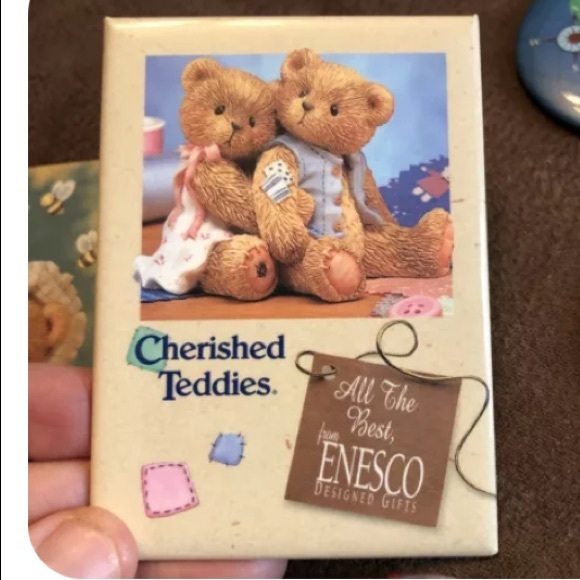 Lot of 10 Buttons Cherished Teddies - Picture 10 of 14